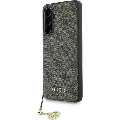 GUESS Калъф Guess 4G Charms Collection за Samsung Galaxy A56 - кафяв (3666339454630)