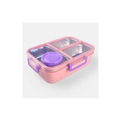 Sentio Кутия за храна 750+80мл Pink