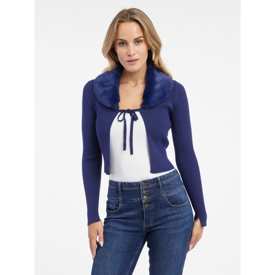 Orsay Синя дамска жилетка с изкуствен косъм ORSAY Orsay | Sin | ЖЕНИ | M