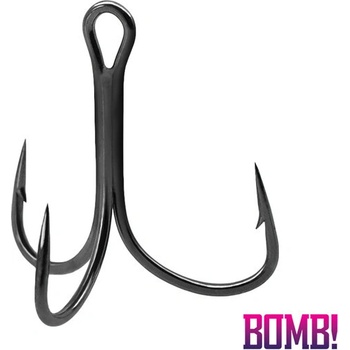 Delphin Trojháček Bomb! GripHook Triple vel.6 6 ks