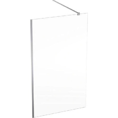 Geberit GEO - Sprchová stena Walk-In, 120x200 cm, strieborná/číre sklo 560.159.00.2