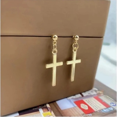 Fashion Jewelry visací kříž zlatá OJ418
