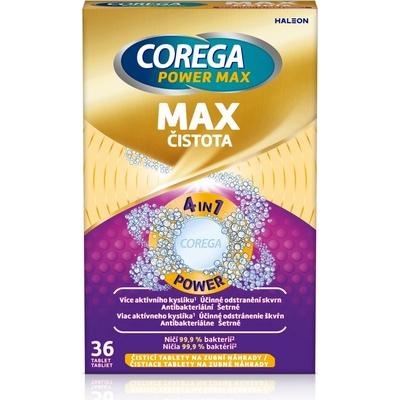 Corega dvojitá síla čisticí tablety 36 ks
