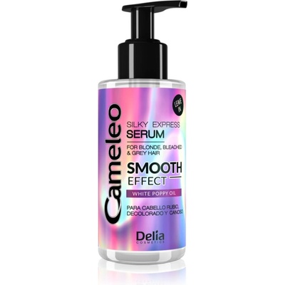 Delia Cosmetics Cameleo Smooth Effect регенериращ серум за руса и сива коса 145ml