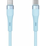 Nillkin Кабел Nillkin Flowspeed Silicon, от USB C(м) към USB C(м), 1m, 60W, син (NLK1398)