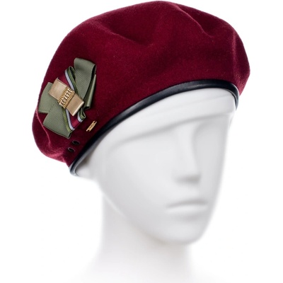 Krumlovanka dámský baret W-0080/144 vínový