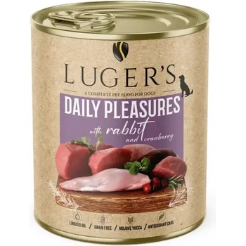 Luger’s Superfood Luger`s Dog храна за кучета със заешко, 800gr