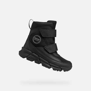Geox Черни детски обувки за глезена Geox Flexyper Plus Geox | Cheren | Момчешки | 28