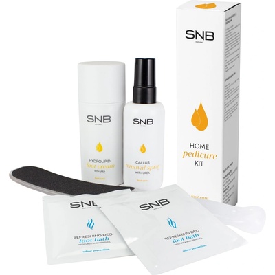 SNB Professional Домашен комплект за педикюр, 4 части