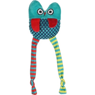 FLAMINGO - Raibo sova zelená s catnipem 7x4,5x20cm