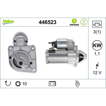 Startér VALEO 446523