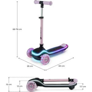 KinderKraft Детска тротинетка Kinderkraft RAKET PINK Тротинетка, скутер