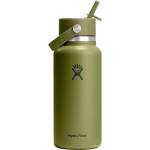 Hydro Flask Бутилка за вода Hydro flask Wide Flex Straw Cap Water bottle - Palmer Green - размер 946 ml (533-1817-2511)