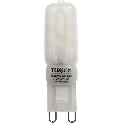 Trixline žárovka LED G9 6W 2700K 540lm