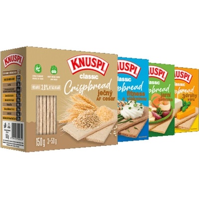 Knuspi Crispbread jarní zelenina 150 g