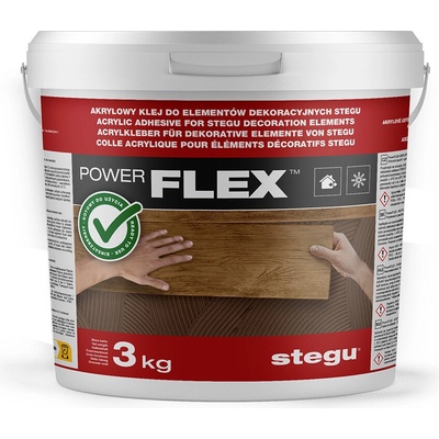Stegu Powerflex 3 kg hnědá