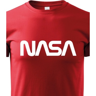 Dětské tričko s potiskem NASA 2 Červená Canvas Dětské tričko Bezvatriko.cz 1
