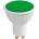 UltraLux Led КРУШКА gu10 5w green (l510g)