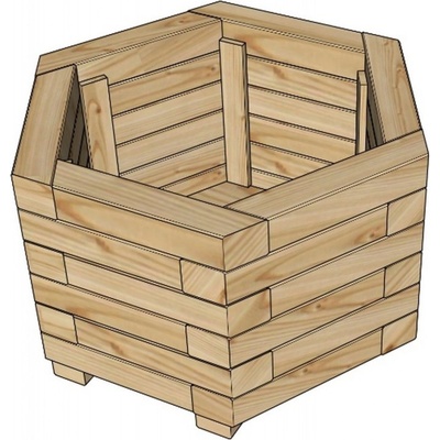 LanitPlast Potting 3 Vyvýšený záhon