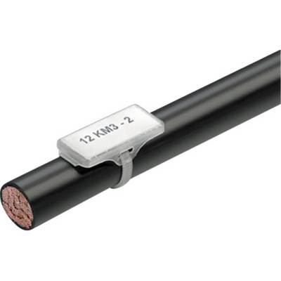 Weidmüller 1610700000-50 WKM 18/43 ochranný štítek Druh montáže: kabelové spony Potisknutelná plocha: 18 x 43 mm transpa