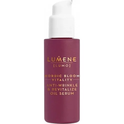 Lumene Nordic Bloom Vitality Anti-Wrinkle & Revitalize Oil Serum - Маслен серум за лице против бръчки 50мл