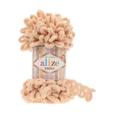 Priadza Alize Puffy 310 - béžová