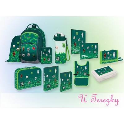 Oxybag 12ks OXY Sherpy Playworld ve stylu Minecraft sada batoh penál a doplňky 0-24826/012