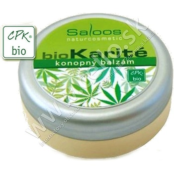 Saloos Bio Karité telový balzam Konopí 50 ml