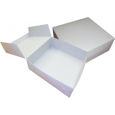 COpack - Krabice na dorty / zákusky 20 x 20 x 10 cm (50 ks)