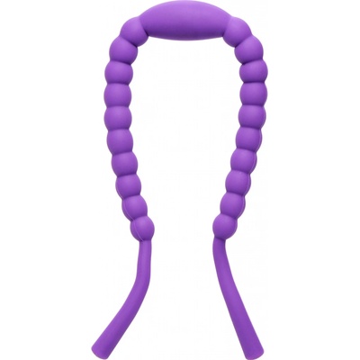 Frisky Oral Enhancing Hands Free Labia Spreader Purple