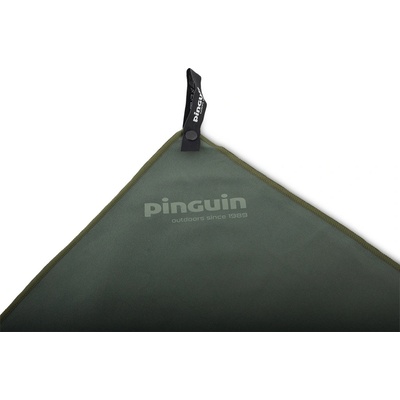 Pinguin Micro Logo Ručník 60 x 120 cm šedý