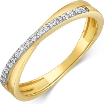 Sofia zlatý prsten se zirkony SJ239710.400