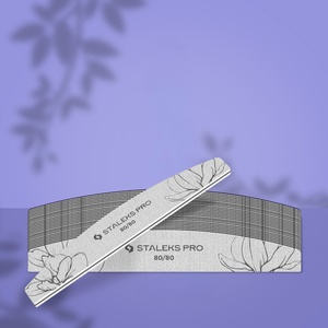 STALEKS Пила за нокти Сталекс 80/80 грит (nfe-40-80/80-25)