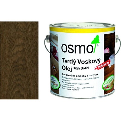 Osmo 3075 Tvrdý voskový olej 25 l Čierny