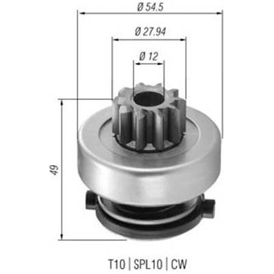 Pastorok żtartéra MAGNETI MARELLI 940113020365