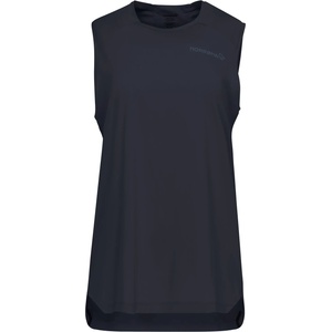 Norrøna Дамска фланелка с къс ръкав за колоездене Norrøna Women's Fjørå Equaliser Sleeveless Sport shirt - Caviar Black (156-2879-0114)