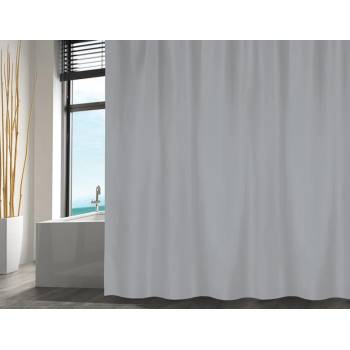 MSV ЗАВЕСА ЗА БАНЯ polyester 180х200 СВ. СИВ (149288)