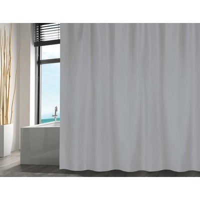 MSV ЗАВЕСА ЗА БАНЯ polyester 180х200 СВ. СИВ (149288)