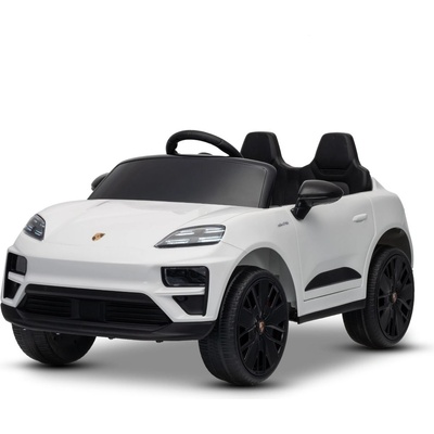 Porsche Macan 12V - Детски акумулаторен джип, Бял, EVA гуми (56985632)