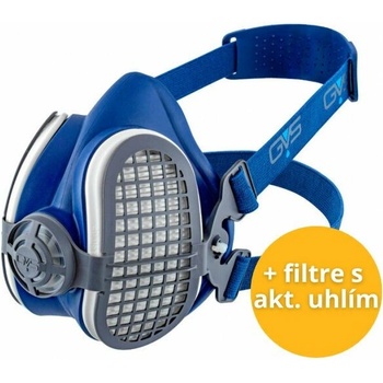 Polomaska GVS Elipse P3 RD SPR337 veľkosť S/M