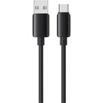 USAMS U98 USB кабел за данни - Type-C, 100 см, ЧЕРЕН SJ786USB01 (SJ786USB01)