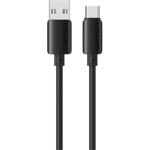 USAMS U98 USB кабел за данни - Type-C, 100 см, ЧЕРЕН SJ786USB01 (SJ786USB01)