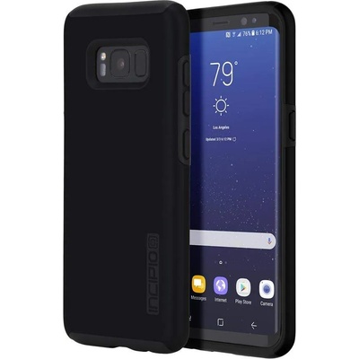 Incipio DualPro Case - удароустойчив хибриден кейс за Samsung Galaxy S8 (черен)