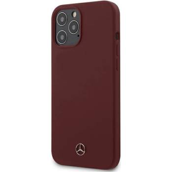 Mercedes-Benz Калъф Mercedes MEHCP12LSILRE Silicone Line, за iPhone 12 Pro Max, червен (Mer006993-0)