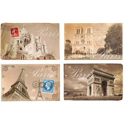 Ceduľa Paríž známka - Paris