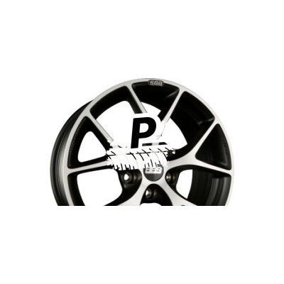 BBS SR 7,5x17 5x114,3 ET42 volcano grey