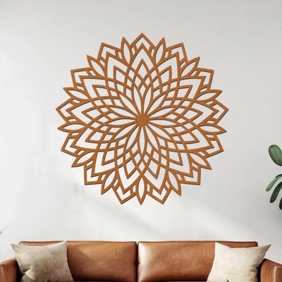 dřevo života Mandala DOBRÉ NÁLADY Rozměry (cm): 80x80, Zvolte barvu dekoru: Třešeň