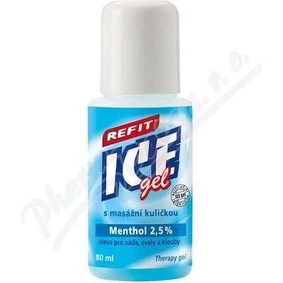 Ice gél Refit Menthol roll on 80 ml