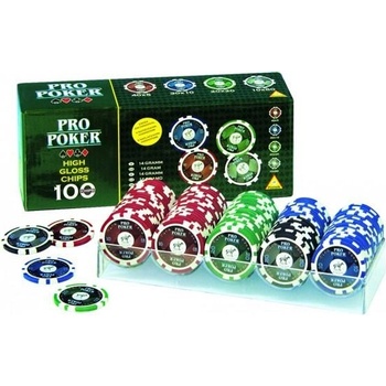 Piatnik Poker Set 100 High Gloss Chips