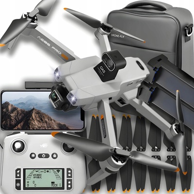 DRON S 8K KAMEROU S VYHÝBÁNÍM SE PŘEKÁŽKÁM ULTRA COMBO 18 km GPS PROFESIONÁLNÍ